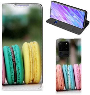 B2Ctelecom Samsung Galaxy S20 Ultra Flip Style Cover Macarons