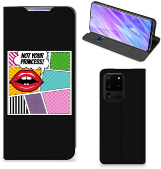 B2Ctelecom Samsung Galaxy S20 Ultra Hippe Standcase Popart Princess