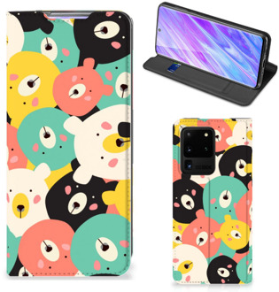 B2Ctelecom Samsung Galaxy S20 Ultra Magnet Case Bears