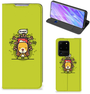 B2Ctelecom Samsung Galaxy S20 Ultra Magnet Case Doggy Biscuit