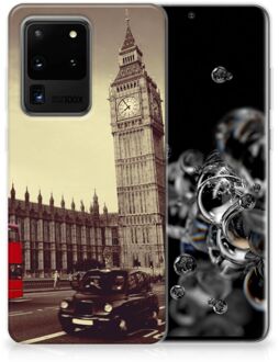 B2Ctelecom Samsung Galaxy S20 Ultra Siliconen Back Cover Londen