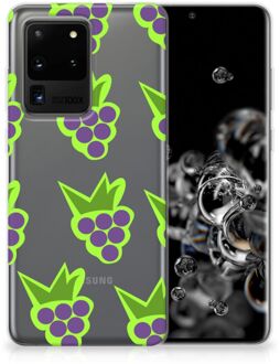 B2Ctelecom Samsung Galaxy S20 Ultra Siliconen Case Druiven