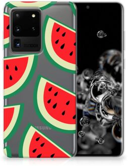 B2Ctelecom Samsung Galaxy S20 Ultra Siliconen Case Watermelons