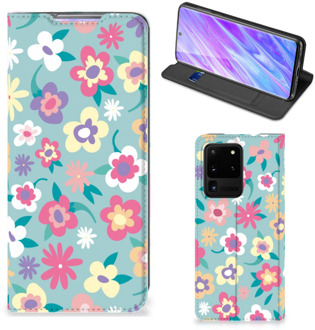 B2Ctelecom Samsung Galaxy S20 Ultra Smart Cover Flower Power