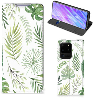 B2Ctelecom Samsung Galaxy S20 Ultra Smart Cover Leaves