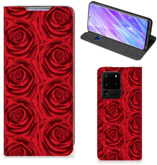 B2Ctelecom Samsung Galaxy S20 Ultra Smart Cover Rode Rozen