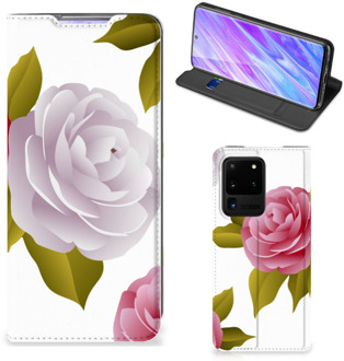 B2Ctelecom Samsung Galaxy S20 Ultra Smart Cover Roses