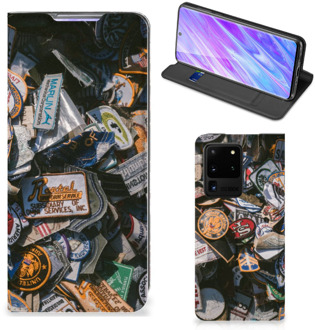 B2Ctelecom Samsung Galaxy S20 Ultra Stand Case Badges