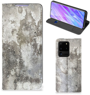 B2Ctelecom Samsung Galaxy S20 Ultra Standcase Beton Print