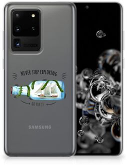 B2Ctelecom Samsung Galaxy S20 Ultra Telefoonhoesje met Naam Boho Bottle