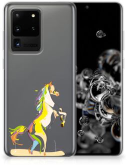 B2Ctelecom Samsung Galaxy S20 Ultra Telefoonhoesje met Naam Horse Color