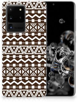 B2Ctelecom Samsung Galaxy S20 Ultra TPU bumper Aztec Bruin