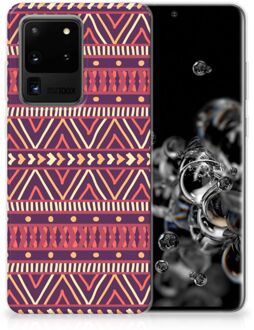 B2Ctelecom Samsung Galaxy S20 Ultra TPU bumper Aztec Purple