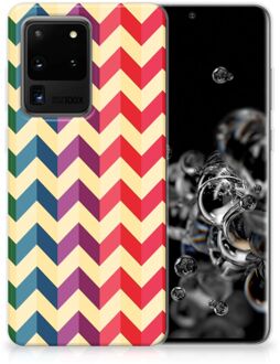 B2Ctelecom Samsung Galaxy S20 Ultra TPU bumper Zigzag Color