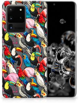 B2Ctelecom Samsung Galaxy S20 Ultra TPU Hoesje Birds