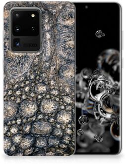 B2Ctelecom Samsung Galaxy S20 Ultra TPU Hoesje Krokodillenprint