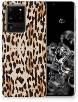 B2Ctelecom Samsung Galaxy S20 Ultra TPU Hoesje Leopard