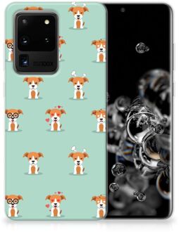 B2Ctelecom Samsung Galaxy S20 Ultra TPU Hoesje Pups