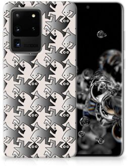 B2Ctelecom Samsung Galaxy S20 Ultra TPU Hoesje Salamander Grey