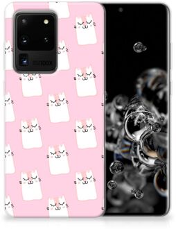 B2Ctelecom Samsung Galaxy S20 Ultra TPU Hoesje Sleeping Cats