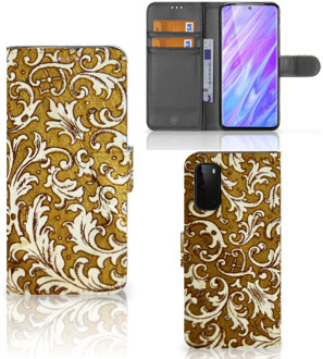 B2Ctelecom Samsung Galaxy S20 Wallet Case Barok Goud