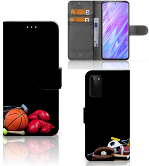 B2Ctelecom Samsung Galaxy S20 Wallet Case met Pasjes Sports