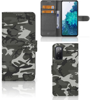 B2Ctelecom Samsung Galaxy S20FE Telefoon Hoesje Cadeau voor hem Army Light