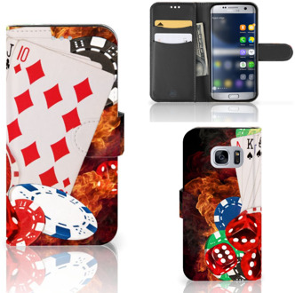 B2Ctelecom Samsung Galaxy S7 Bookcase Hoesje Casino