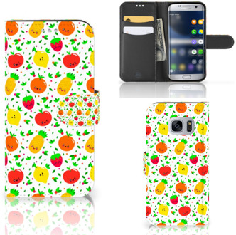 B2Ctelecom Samsung Galaxy S7 Bookcase Hoesje Design Fruits