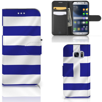 B2Ctelecom Samsung Galaxy S7 Bookstyle Case Griekenland