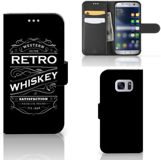 B2Ctelecom Samsung Galaxy S7 Design Hoesje Whiskey