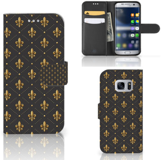 B2Ctelecom Samsung Galaxy S7 Flipcover hoesje Franse Lelie