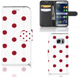 B2Ctelecom Samsung Galaxy S7 GSM Hoesje Design Cherries