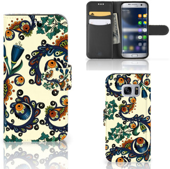 B2Ctelecom Samsung Galaxy S7 Hoesje Design Barok Flower