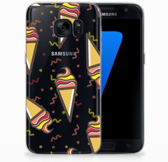 B2Ctelecom Samsung Galaxy S7 Hoesje Design Icecream