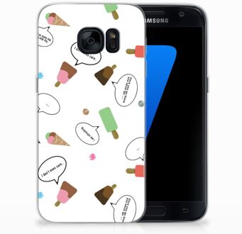 B2Ctelecom Samsung Galaxy S7 Hoesje Design IJsjes