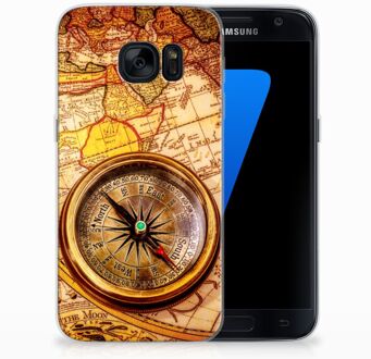 B2Ctelecom Samsung Galaxy S7 Hoesje Design Kompas