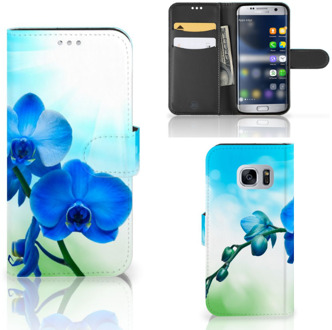 B2Ctelecom Samsung Galaxy S7 ontwerpen telefoonhoesje Orchidee