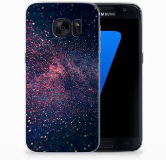 B2Ctelecom Samsung Galaxy S7 Siliconen Backcase Design Stars