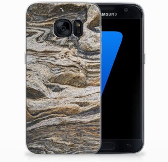 B2Ctelecom Samsung Galaxy S7 Siliconen Backcase Design Steen