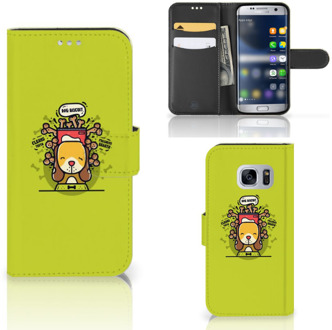 B2Ctelecom Samsung Galaxy S7 Telefoon Hoesje Design Doggy Biscuit