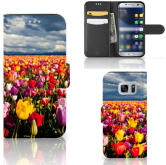 B2Ctelecom Samsung Galaxy S7 Telefoonhoesje Tulpen