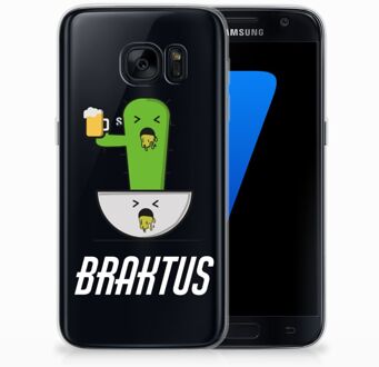 B2Ctelecom Samsung Galaxy S7 TPU Siliconen Hoesje Braktus