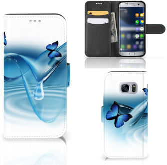 B2Ctelecom Samsung Galaxy S7 uniek ontwerpen hoesje Vlinders