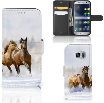 B2Ctelecom Samsung Galaxy S7 uniek ontworpen hoesje Paarden