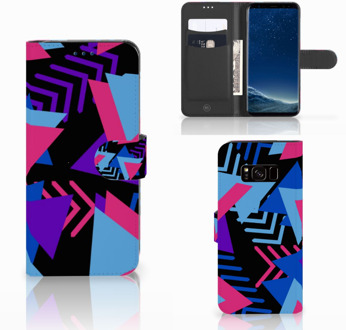 B2Ctelecom Samsung Galaxy S8 Case Design Funky Triangle