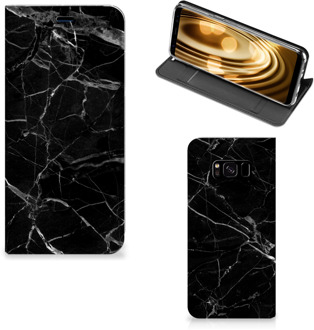 B2Ctelecom Samsung Galaxy S8 Flip cover Marmer Zwart