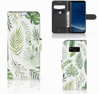 B2Ctelecom Samsung Galaxy S8 Hoesje Leaves