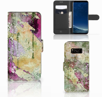 B2Ctelecom Samsung Galaxy S8 Hoesje Letter Painting