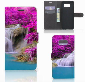 B2Ctelecom Samsung Galaxy S8 Plus Bookcover hoesje Waterval
